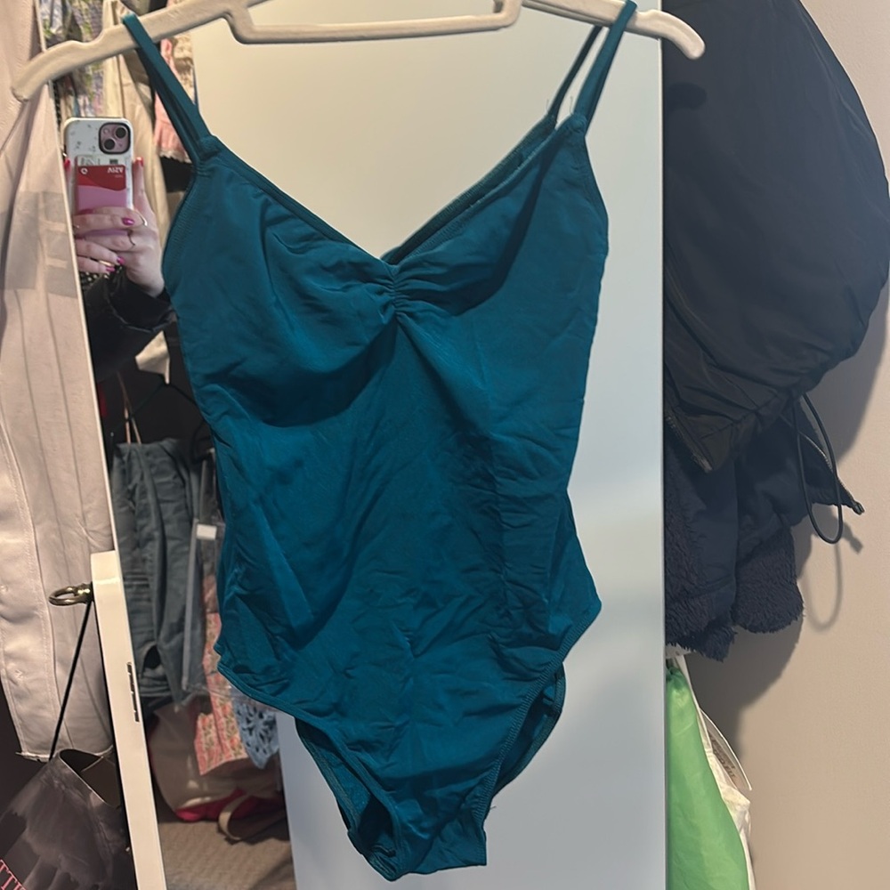 Bullet Pointe pinch front leotard